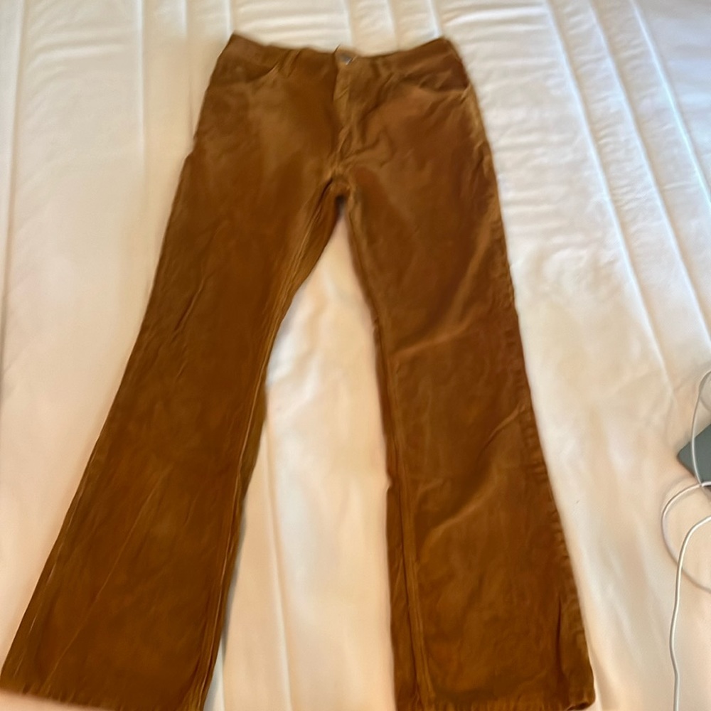 Limited Edition Wrangler x Gant Corduroy Jeans - Burnt Orange, W31/L32